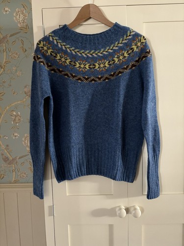 Toast fair isle blue multi - ,