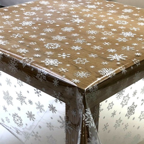 Christmas white snowflakes - white,