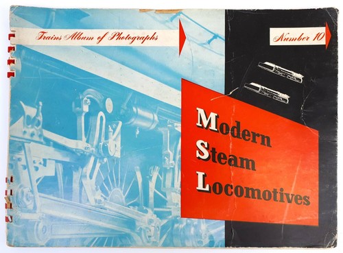 Modern steam locomotives book - locomotives,