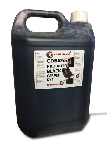 Black carpet dye interior - black,