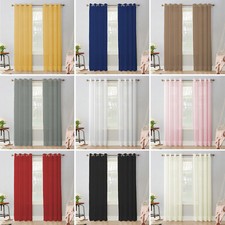 Single sheer plain voile - single,