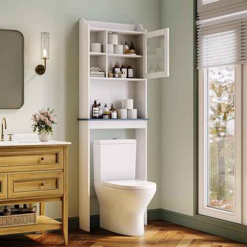Over toilet storage - over,