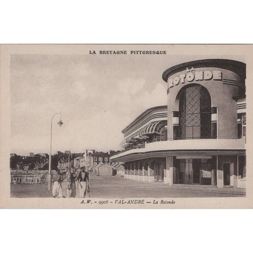 Postcard rotonde val andré - postcard,