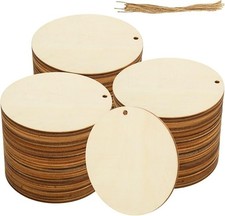 Wooden Round Tags 7.5 cm –