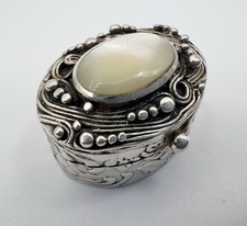 925 Silver & Mother of Pearl