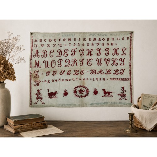 Antique french 1919 abc - antique,