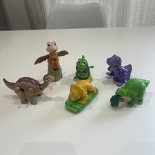 X6 Burger King Kids Club Toys Collectors Items The Land Before Time 1997
