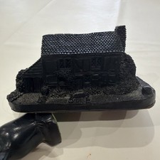 Classique Welsh Coal Cottage/House Ornament Good Cond - Made in Great Britain