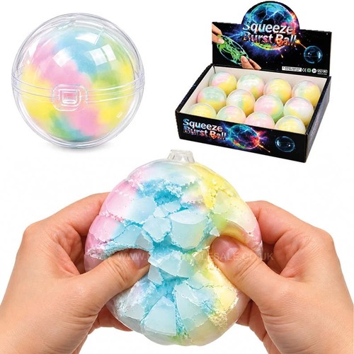 Squeeze crispy burst ball - ball, –