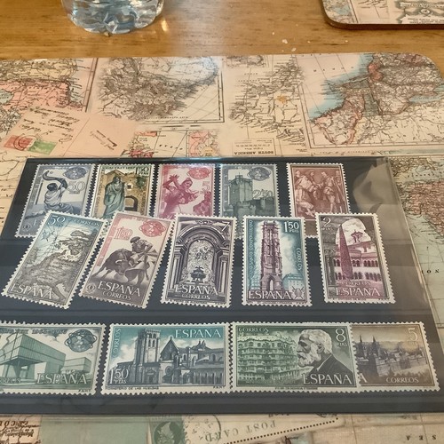 Spanish postage stamps - spanish,