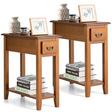 Set of 2 End Table Bedside
