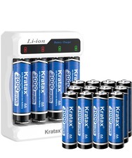 Kratax AA Rechargeable Lithium