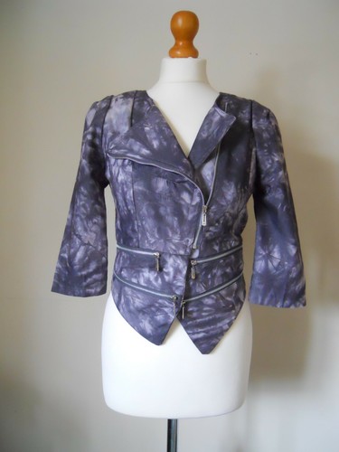 Vintage cow grey tie dyed - cow,