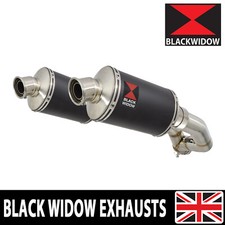 XT 660 Z TENERE 08-17 Exhaust Silencer Kit 230mm Oval End Cans BN23V