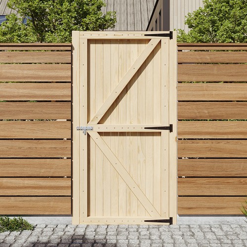 Garden wooden gate - garden,