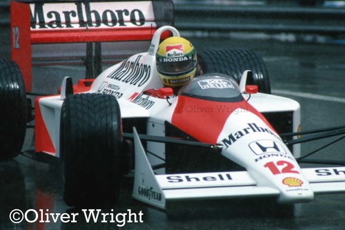 Ayrton senna mclaren mp4 - mclaren, mp4/4
