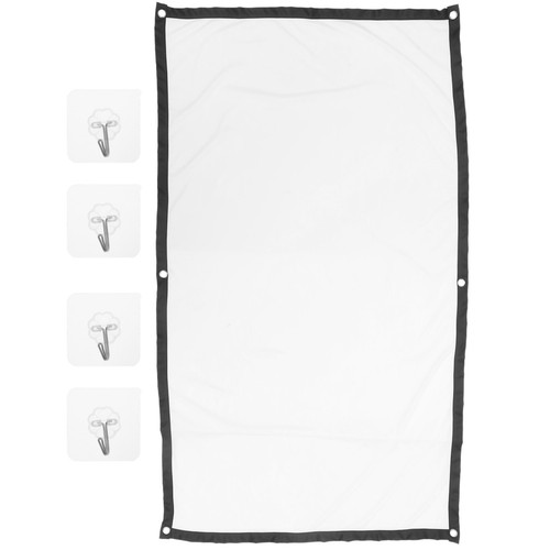 Folding projector screen - folding,