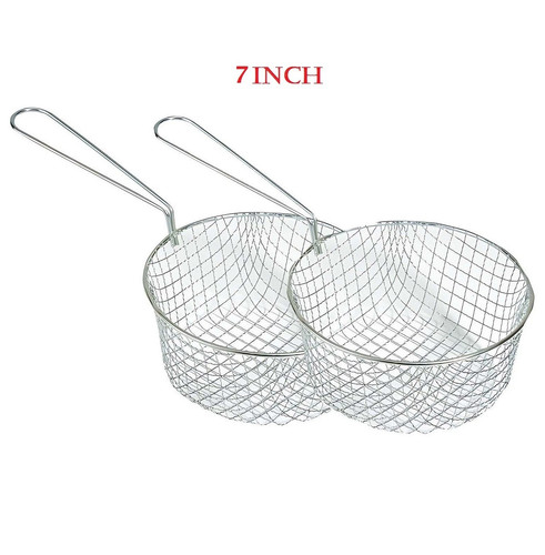 Round wire mesh - 2x, fryer