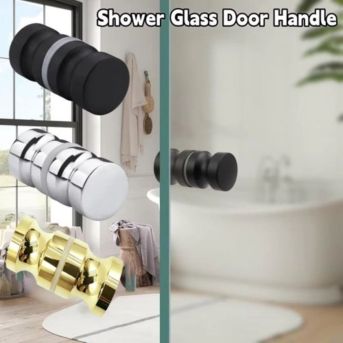 1set shower screen round - round, door