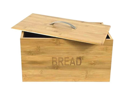 Bamboo wooden bread - bread, bin