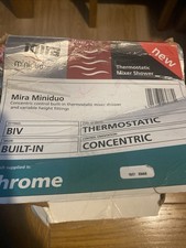 MIRA MINIDUO BIV THERMOSTATIC CONCENTRIC SHOWER . New 