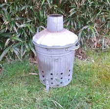 Garden Galvanised Mini Incinerator - 13L