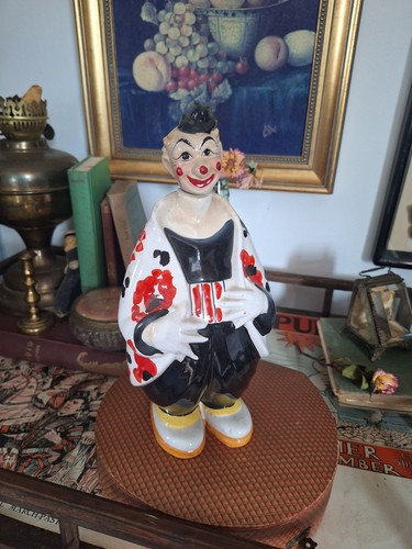 Unusual vintage clown decanter - vintage,