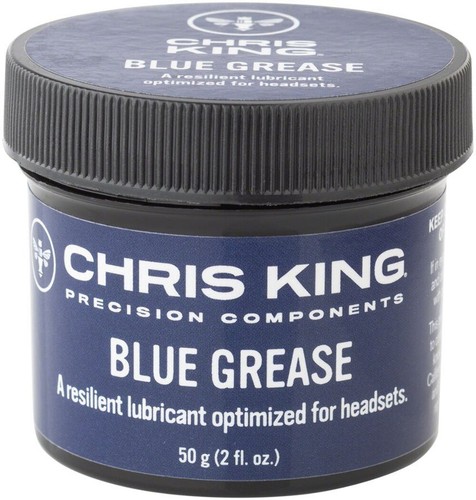 Chris king blue headset - headset, grease