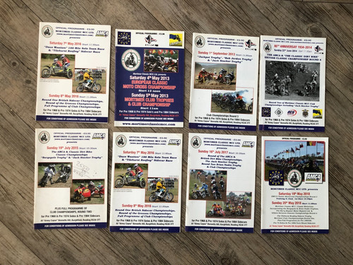 Motor cycle racing - , programmes