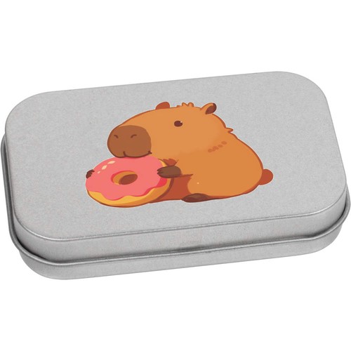 Capybara eating doughnut - 'capybara,