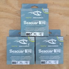 (3) Seaguar 101 TactX 4-Strand