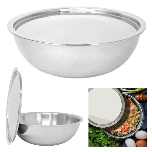 Stainless steel kadai karahi - steel,