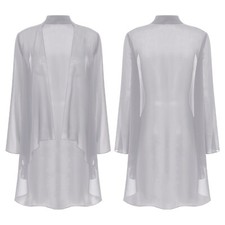 UK Womens Chiffon Cardigans