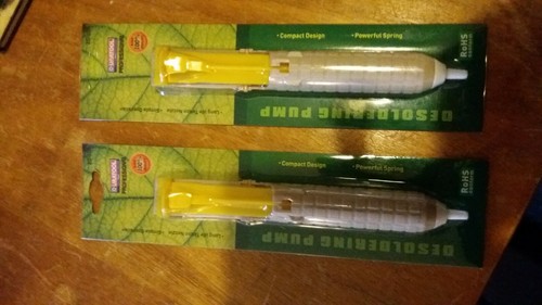Two duratool desoldering pumps - two,