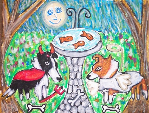 Sheltie devil angel x 10 - sheltie,