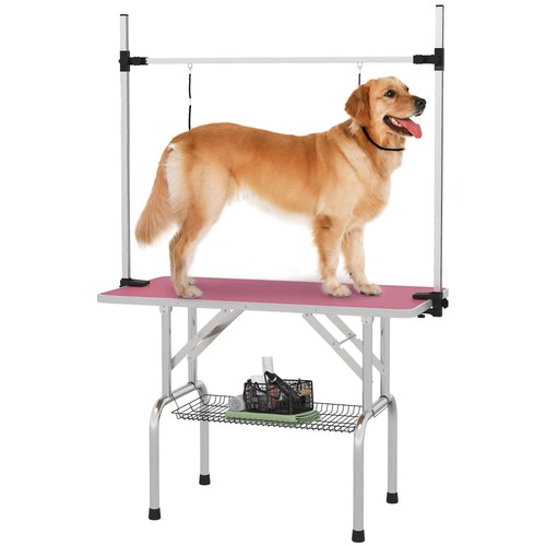 Pawhut metal adjustable dog - metal,