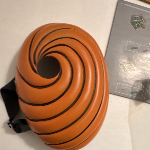 Orange spiral full face - full,