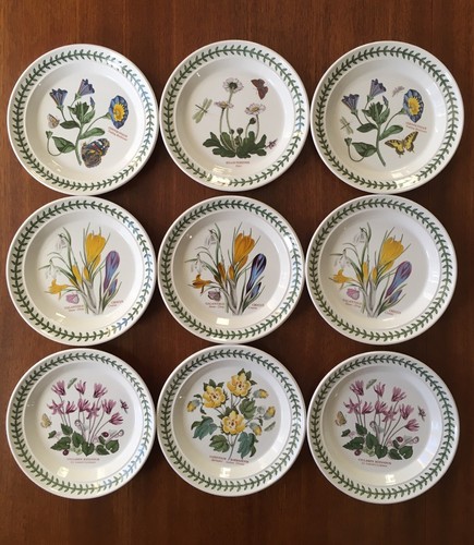Portmeirion side plates 5cm - side, 18.5cm