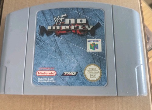 N64 wwf mercy game - n64,