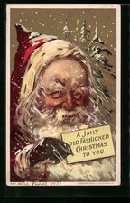Santa Claus wishes A jolly old