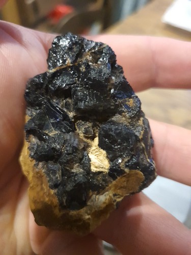 Blue john fluoride from - blue,