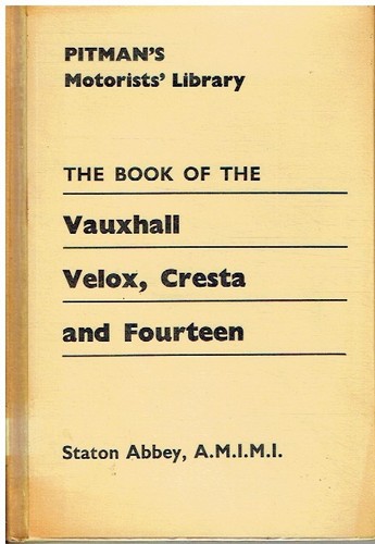 Vauxhall fourteen velox - vauxhall,