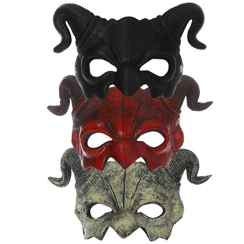 Halloween devil mask - 1x,