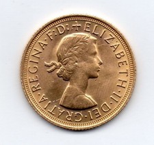 1968 Gold sovereign, Elizabeth