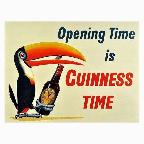 Guinness time retro - time, tin