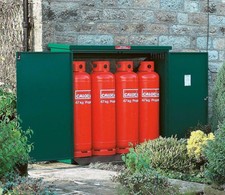 Asgard 6ftx2ft 47kg Garden Gas Bottle Storage Unit - Assembly Available