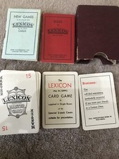 VINTAGE 1st EDITION  LEXICON
