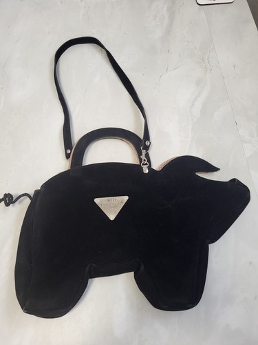 80s betty dumoulin black suede - betty,
