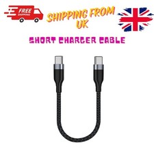 Short USB-C to USB-C Charger