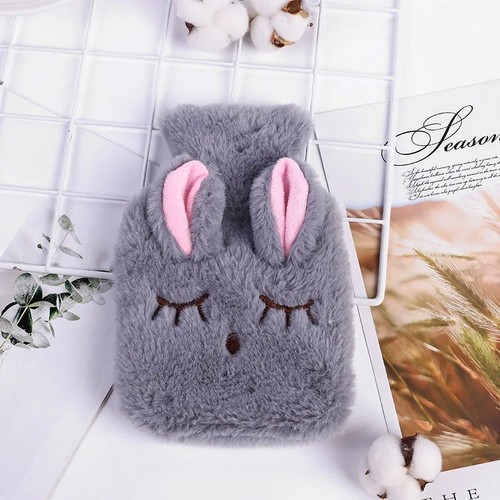 Portable plush rabbit hand - plush,